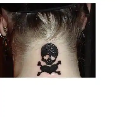 Adeline Records Logo Tattoo