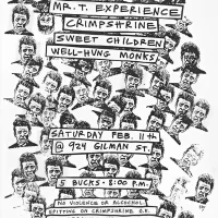 11 February 1989 - 924 Gilman Street - Berkeley, CA - Flyers