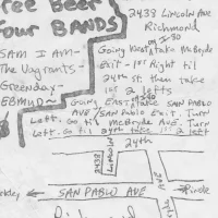 30 April 1989 - 2438 Lincoln Ave. - Richmond, CA - Flyer