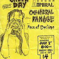 1 July 1990 - Nordic Hall - Sioux Falls, SD - Flyer