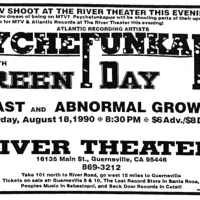 18 August 1990 - River Theater - Guerneville, CA - Flyer