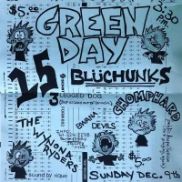 9 December 1990 - American Legion Hall - Napa, CA - Flyer