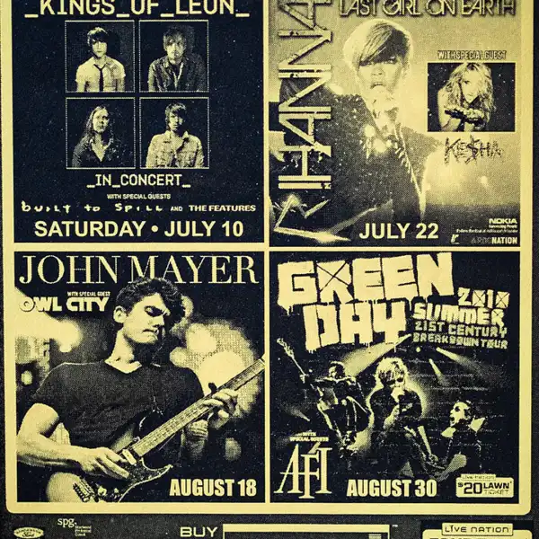 30 August 2010 - Cricket Wireless Pavilion - Phoenix, AZ - Flyer