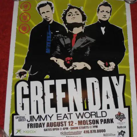 12 August 2005 - Molson Park - Barrie, Canada - Poster