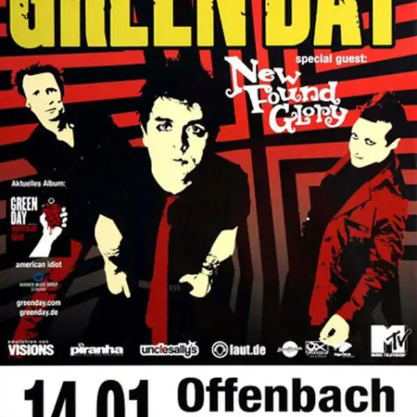 14 January 2005 - Stadthalle - Offenbach, Germany - Poster