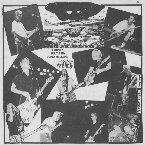29 July 1994 - Blind Mellons - Buffalo, NY - Poster
