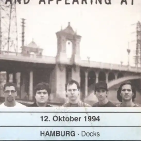 12 October 1994 - Hamburg, Germany - Docks - Ticket