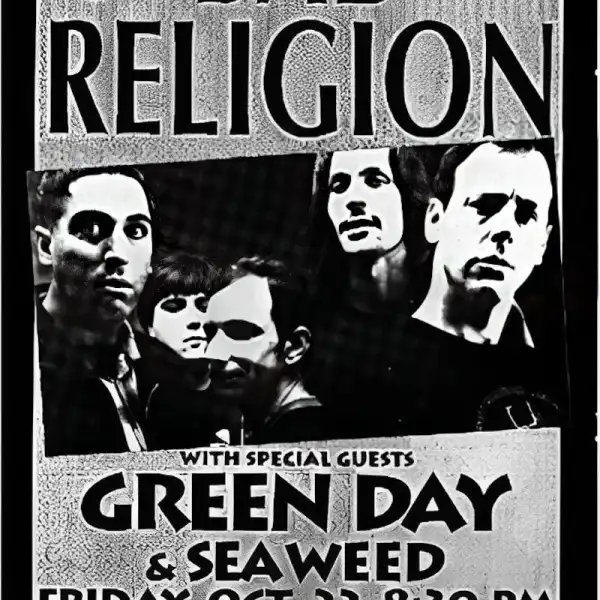 22 October 1993 - Tijuana, Mexico - Iguanas - Flyer
