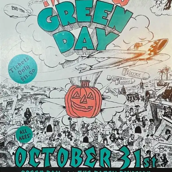 31 October 1994 - San Diego, CA - Sports Arena - Poster