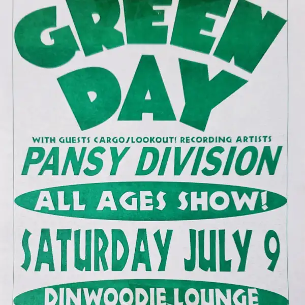 9 July 1994 - Edmonton, AB - Dinwoodie Lounge - Flyer