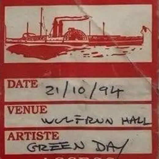 21 October 1994 - Wolverhampton, England - Wulfrun Hall - Pass