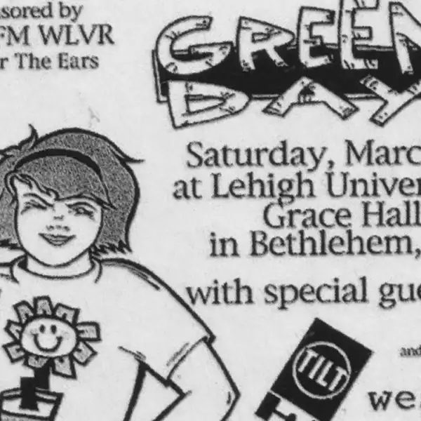 19 March 1994 - Lehigh University - Bethlehem, PA - Flyer