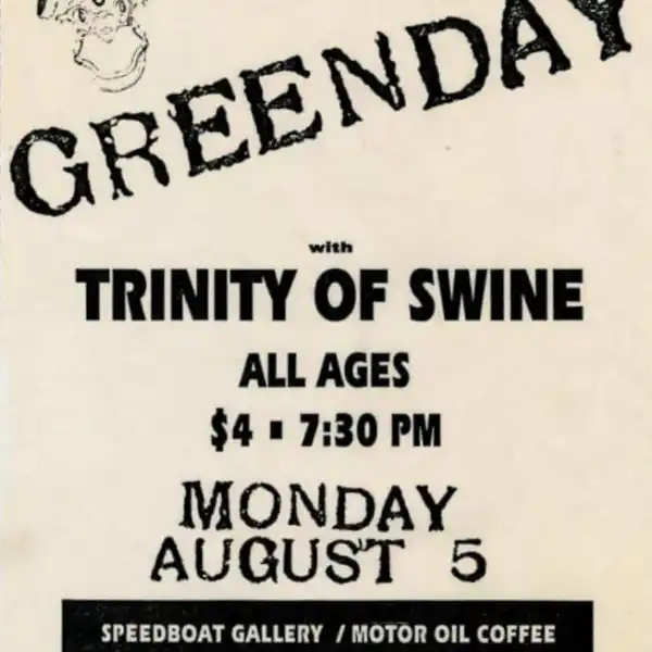 5 August 1991 - St. Paul, MN - Speedboat Gallery - Flyer
