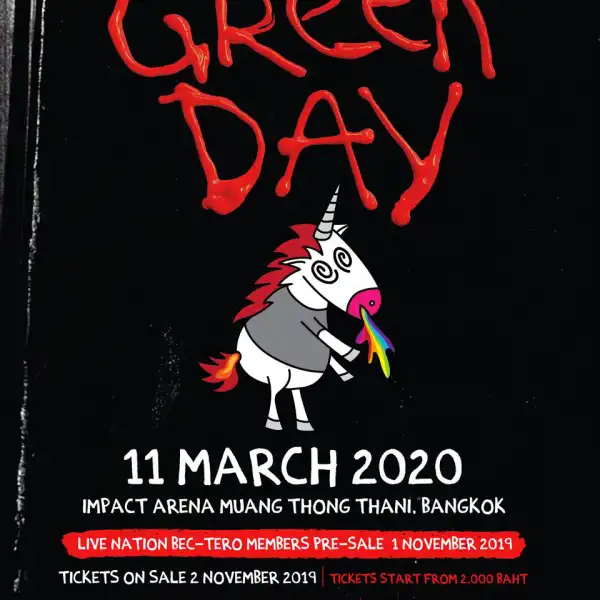 11 March 2020 - IMPACT Arena - Bangkok, Thailand - Poster