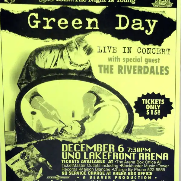 6 December 1995 - Lakefront Arena - New Orleans, LA - Flyer