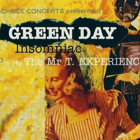 9 April 1996 - Le Summum - Grenoble, France - Ticket