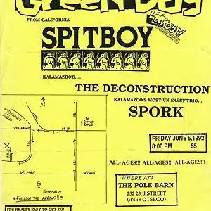 5 June 1992 - The Pole Barn - Otsego, MI - Flyer