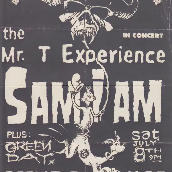 8 July 1989 - Berkeley Square - Flyer