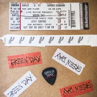 2017/09/09 - AT&T Center - San Antonino, TX - Ticket, Wristband, Confetti