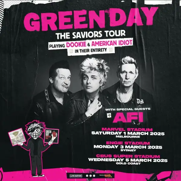2025 - Australia Tour Dates