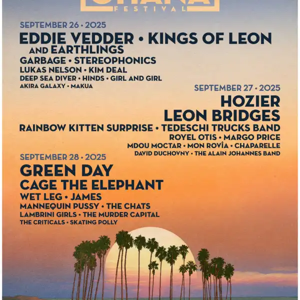 28 September 2025 - Ohana Festival - Poster