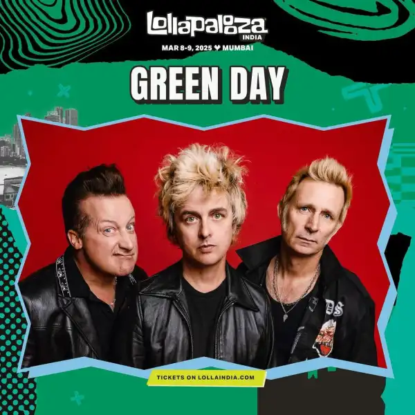 9 March 2025 - Lollapalooza - Mumbai, India - Poster