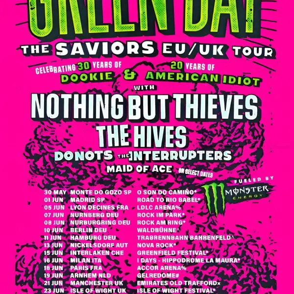 2024 - European Tour Dates - Poster