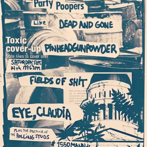 Pinhead Gunpowder - 14 September 1996 - Eggplant's House - Flyer