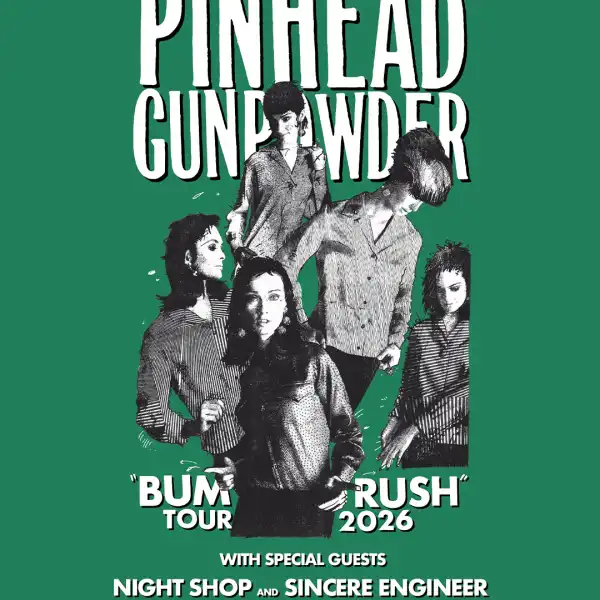 Pinhead Gunpowder - 8 October 2026 - Metro, Chicago, IL - Poster