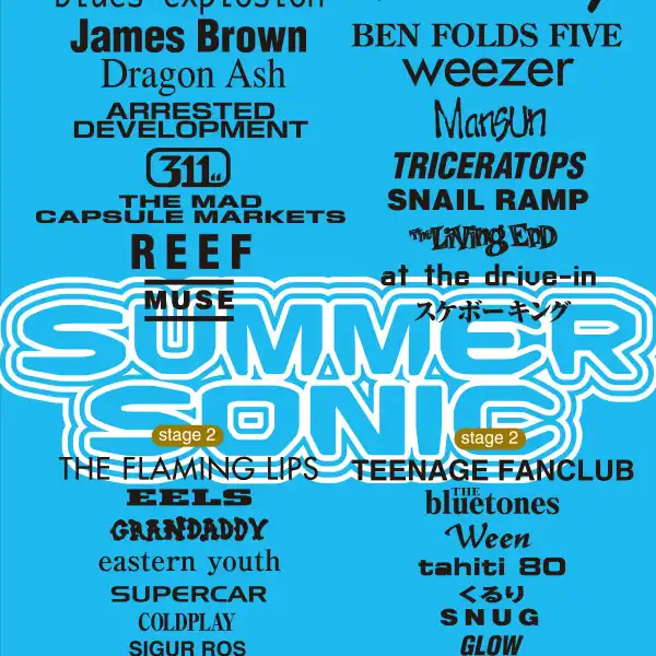 Summer Sonic 2000 Poster