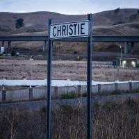 The Christie Railroad Sign