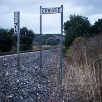 The Christie Railroad Sign