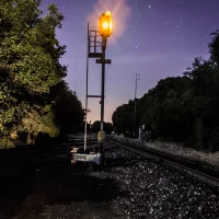 Christie Road At Night - January 2020