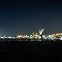 The Refinery at Night