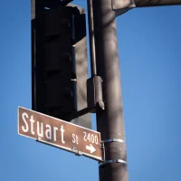 Stuart Street sign