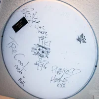 Tiki Bar - Signed Drum Head