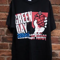 Bootleg American Idiot Europe tour shirt - front