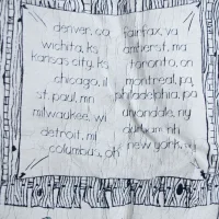 Dookie Tour shirt - back close-up