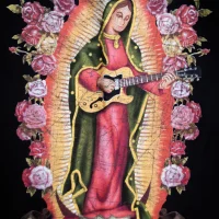 Mother Mary shirt - front close-up