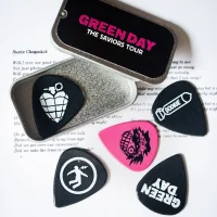 Saviors Tour VIP exclusive guitar picks in tin