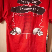 Insomniac Canadian tour shirt - back