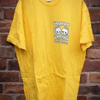 Yellow 21st Century Breakdown local crew t-shirt - 'Hi my name is Kevin'