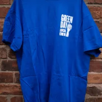 Blue American Idiot era local crew shirt