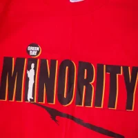 Minority t-shirt - close-up