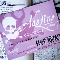 Adeline women's apparel postcard