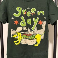 Riot Fest 2025 exclusive green t-shirt - front