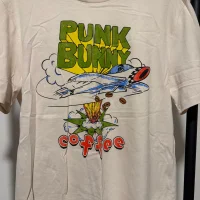 Punk Bunny Coffee white Dookie t-shirt
