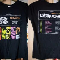 Foxboro Hot Tubs 'World Tour' 2008 t-shirt