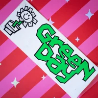 Kerplunk flower sticker