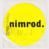 Nimrod circle sticker